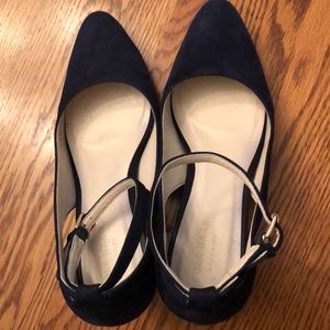 COLE HAAN Navy Wedge